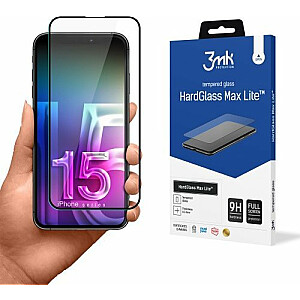 3MK 3MK HardGlass Max Lite tālrunim Apple iPhone 15 Plus