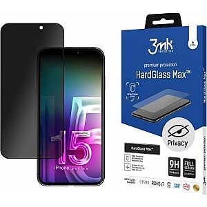 3MK 3mk HardGlass Max Privacy Черный Apple iPhone 15