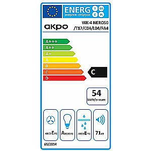 Вытяжка Okap Akpo WK-4 Nero Eco 50