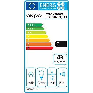 Tvaika nosūcējs Okap Akpo WK-4 Juno Eco 60