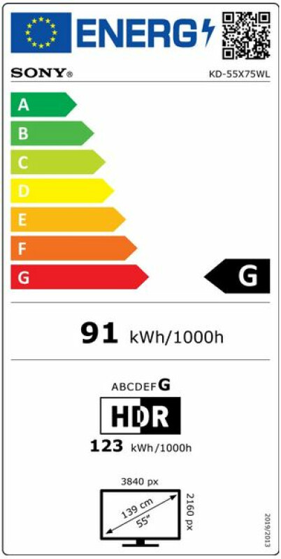 Sony KD55X75WL 55"