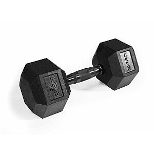 Гантель Zipro HEX прорезиненная 1 х 12,5 кг