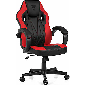 SENSE7 Prism atpūtas krēsls melns un sarkans