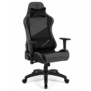 SENSE7 Auduma krēsls Spellcaster Senshi Edition XL pelēks