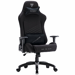 Krēsls SENSE7 Spellcaster Senshi Edition XL, melns audums