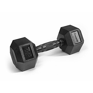 Гантель Zipro HEX прорезиненная 1 х 7,5 кг