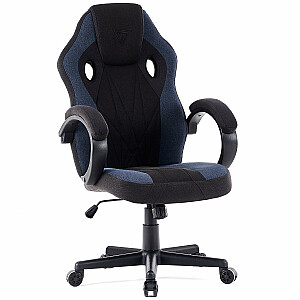Auduma krēsls SENSE7 Prism, melni zils