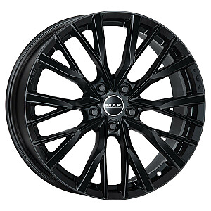 Metāla diski MAK Kent Gloss Black 9,5x21 5x120 ET44 CB72,6 Flat 1050 kg F9521KEGB44IRR MAK