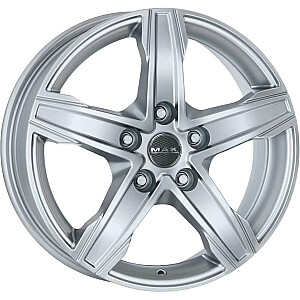 Metāla diski MAK King 5 Silver 7x16 5x108 ET46 CB65,1 Flat 900 kg F70605KSI46GG3X MAK