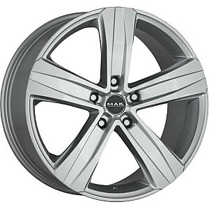 Металлические диски MAK Stone 5 Silver 6,5x16 5x118 ET65 CB71,1 60° 1350 кг F65605TSI65D3 MAK