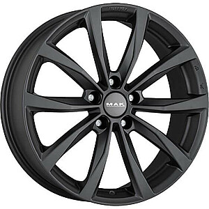 Metāla diski MAK Wolf Gloss Black 7,5x18 5x114.3 ET35 CB76,0 60° 725 kg F7580WFGB35F MAK