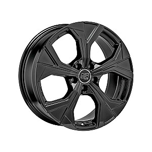 Metāla diski MSW 43 Gloss Black 7,5x18 5x114,3 ET45 CB67,1 60° 750 kg W19394007TC5 MSW