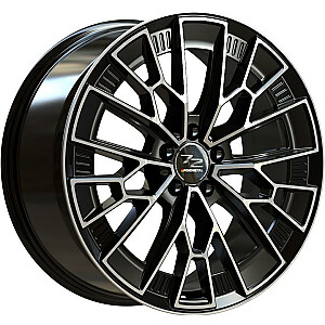 Металлические диски Fondmetal 1972 Glossy Black Machined 9x21 5x108 ET45 CB63,4 60° 1050 кг RF19182 Fondmetal