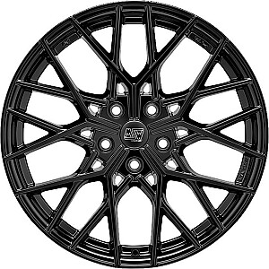 Metāla diski MSW 74 Gloss Black 8x19 5x108 ET45 CB73,1 60° 730 kg W19351500TC5 MSW