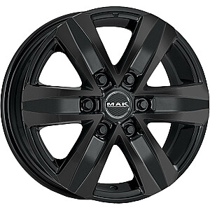 Metāla diski MAK Stone 6 Gloss Black 8x18 6x139.7 ET50 CB93,1 60° 1215 kg F80806TGB50VJ4 MAK