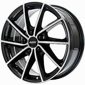 Metāla diski Alutec Singa diamond-black frontpolished 7x17 5x108 ET50 CB63,4 60° 710 kg SIN70750F53-1 Alutec