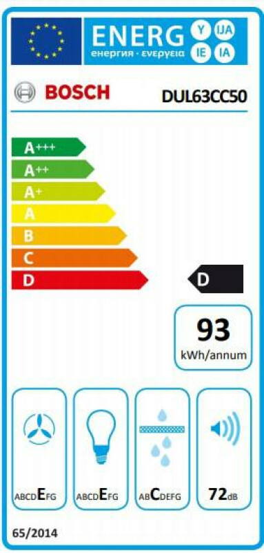 Вытяжка Bosch DUL63CC50