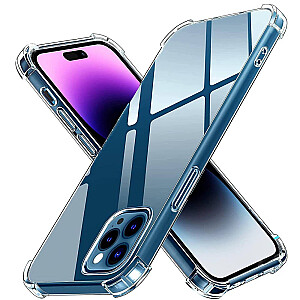 Anti shock силиконовый чехол Fusion 1.5 мм для Apple iPhone 15 Pro Max прозрачный