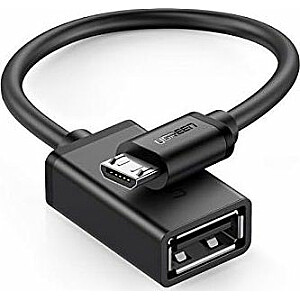 Ugreen microUSB — USB USB adapteris, melns (10396)