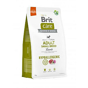 BRIT Care Hypoallergenic Adult Small Breed Lamb&Rice - сухой корм для собак - 7 кг