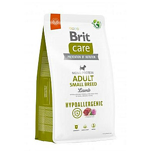 BRIT Care Hypoallergenic Adult Small Breed Lamb&Rice - сухой корм для собак - 3 кг