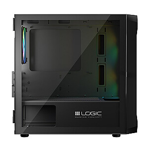 Case Logic PORTOS ARGB MINI USB 3.0, melns