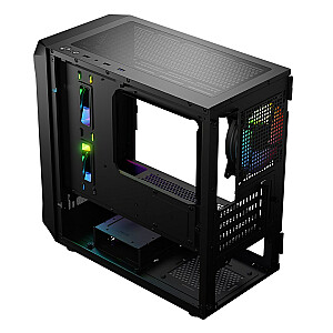 Case Logic PORTOS ARGB MINI USB 3.0, melns