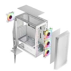 Case Logic PORTOS ARGB MINIDI USB 3.0 Balts