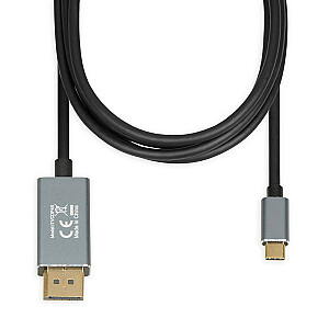 IBOX ITVCDP4K USB-C KABELIS DISPLAYPORT 4K 1,8 M