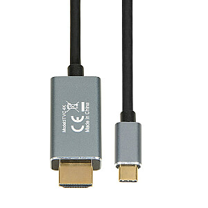 КАБЕЛЬ IBOX ITVC4K USB-C TO HDMI 4K 1,8M