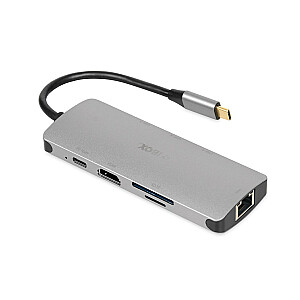 IBOX HUB USB IUH3RJ4K USB3.2 LAN HDMI 4K PD100W