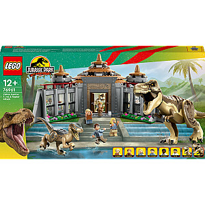 Туристический центр LEGO Jurassic World: Нападение тираннозавра и хищника (76961)