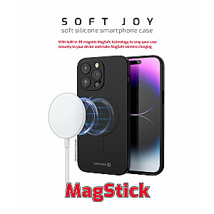 Swissten Soft Joy Magstick Защитный Чехол для Apple iPhone 15 Plus