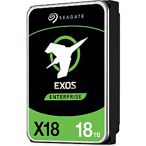 Серверный диск Seagate Exos X18 18 ТБ 3,5 '' SATA III (6 Гбит / с) (ST18000NM000J)