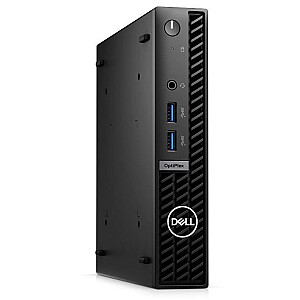 Personālais dators PC DELL OptiPlex 7010 Business Micro CPU Core i3 i3-13100T 2500 MHz RAM 8GB DDR4 SSD 256GB Graphics card Intel UHD Graphics 730 Integrated ENG Windows 11 Pro Included Accessories Dell Optical Mouse-MS116 - Black;Dell Wired Keyboard KB216 Black N003O