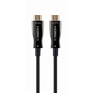 Gembird CCBP-HDMI-AOC-30M-02 aktīvais optiskais (AOC) ātrdarbīgs HDMI kabelis ar Ethernet “AOC Premium Series”, 30 m