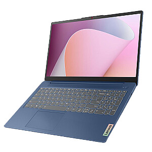 Ноутбук Lenovo IdeaPad Slim 3 15ABR8 Ryzen 5 7530U 15,6 дюйма FHD IPS 300 нит AG 16 ГБ DDR4-3200 SSD512 AMD Radeon Graphics NoOS Abyss Blue