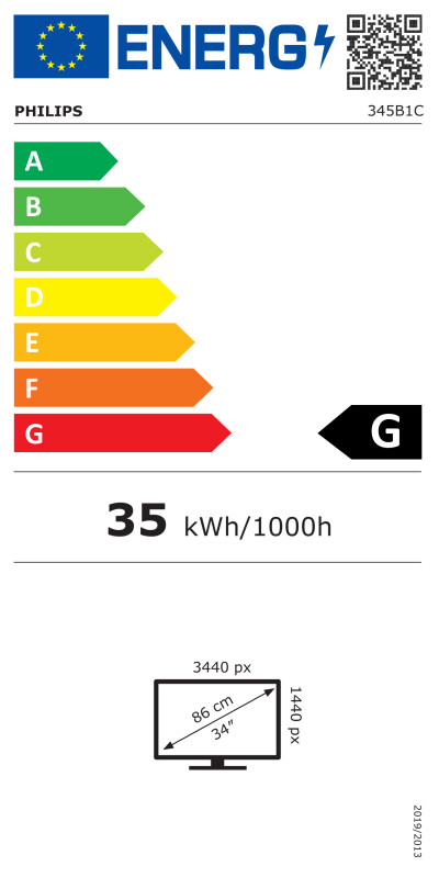 Philips 345B1C / 00 [100Hz, AdaptiveSync]