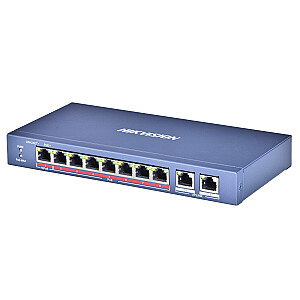 Сетевой коммутатор Hikvision Digital Technology DS-3E0310HP-E Неуправляемый Fast Ethernet (10/100) Питание через Ethernet (PoE) Синий