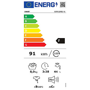 Стиральная машина с вертикальной загрузкой CANDY  CSTG 28TE/1-S