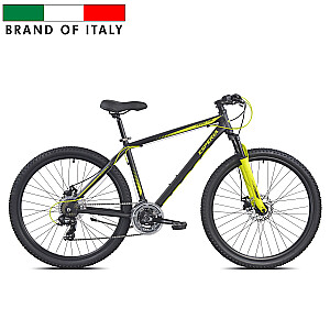 Мужской горный велосипед ESPERIA 27.5 Draco (227300V) Черный/зеленый/матовый (Размер колеса: 27.5 размер рамы: S)