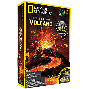 NATIONAL GEOGRAPHIC zinātniskais komplekts Vulkāns, NGVOLCANO