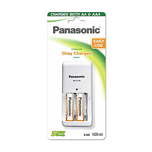 Lādētājs Panasonic BQ-CC06 for AA and AAA+ 1100mAh Batteries 