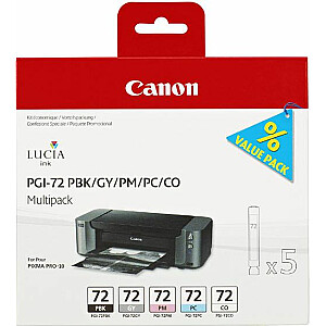 Canon PGI72 tinte (PBK/GY/PM/PC/CO)