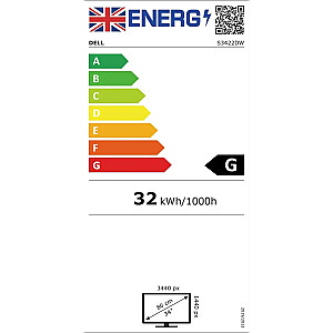 Monitor  DELL S3422DW 34.0 WQHD LED izliekta 3YBWAE