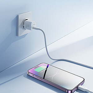Mini charger USB C 20W PD Joyroom JR-TCF02 - White