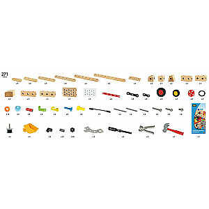 BRIO komplekts Builders 34589