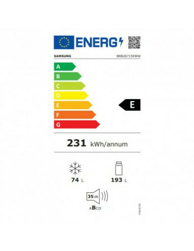 Холодильник Samsung BRB26715EWW