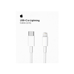 MQGH2ZM|A Apple Lightning |USB-C Data Cable 2m White
