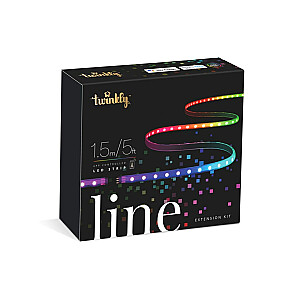 Twinkly Line 90 paplašinājuma komplekts (TWL100ADP-B) Smart LED Strip 90 LED RGB 1,5 m